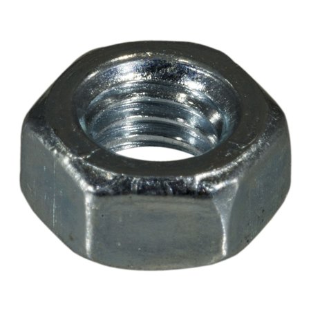 MIDWEST FASTENER Hex Nut, M6-1.00, Steel, Class 8, Zinc Plated, 100 PK 06873